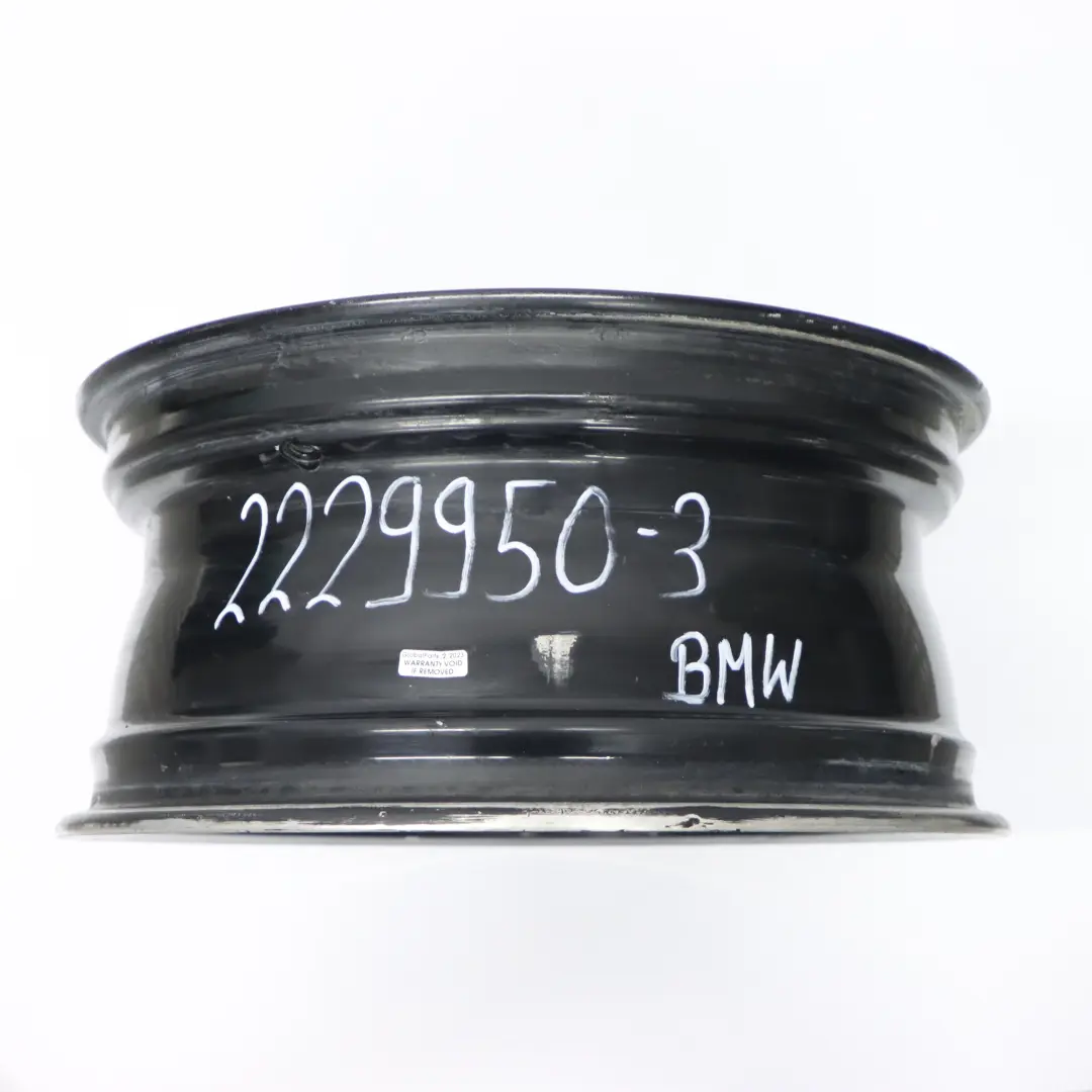 BMW E46 M3 Black Front Alloy Wheel 18" 8J ET:47 M Double Spoke 67 - SKU 2229950-3 - Part number 2229950