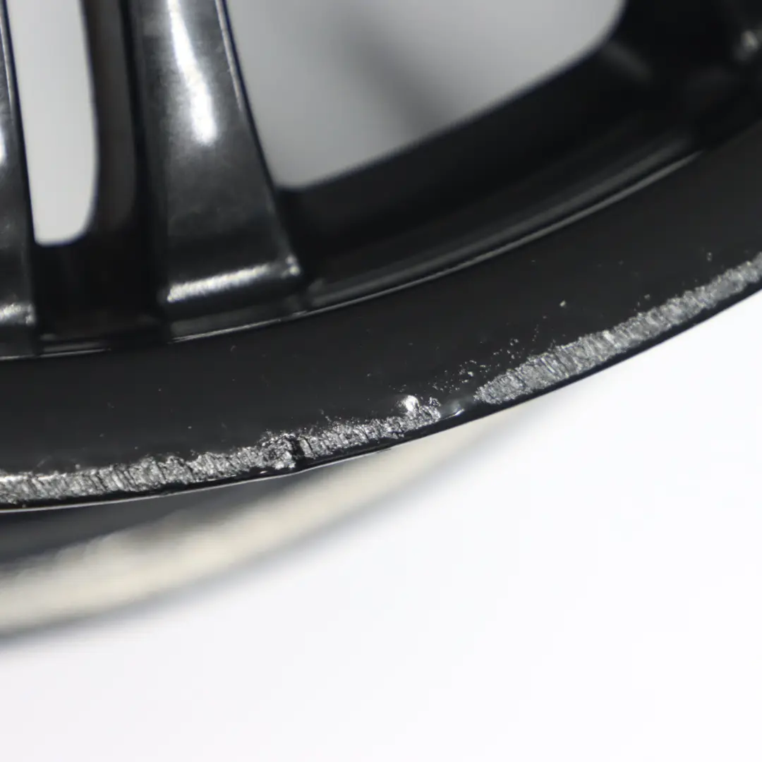 BMW E46 M3 Black Front Alloy Wheel 18" 8J ET:47 M Double Spoke 67 - SKU 2229950-3 - Part number 2229950