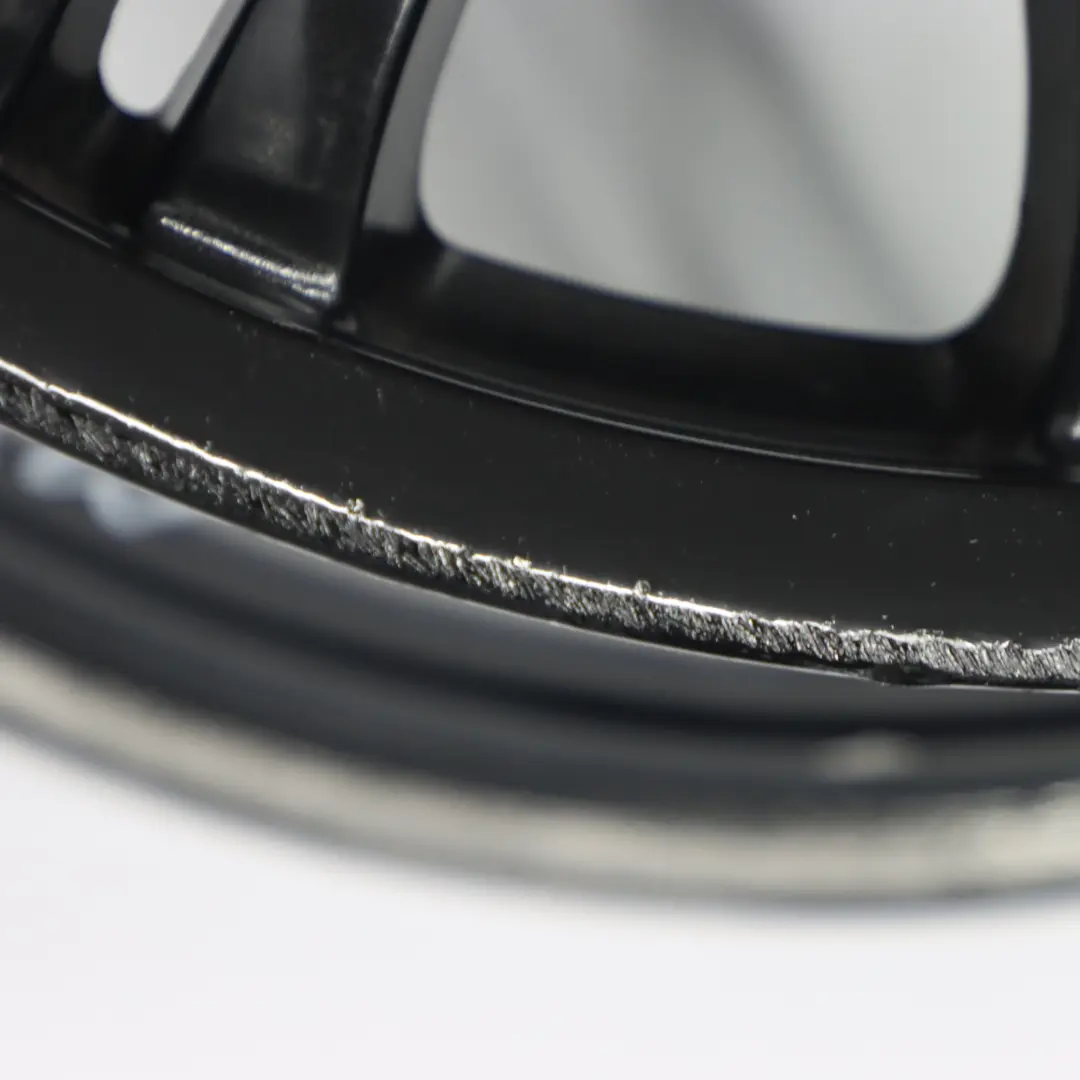 BMW E46 M3 Black Front Alloy Wheel 18" 8J ET:47 M Double Spoke 67 - SKU 2229950-3 - Part number 2229950