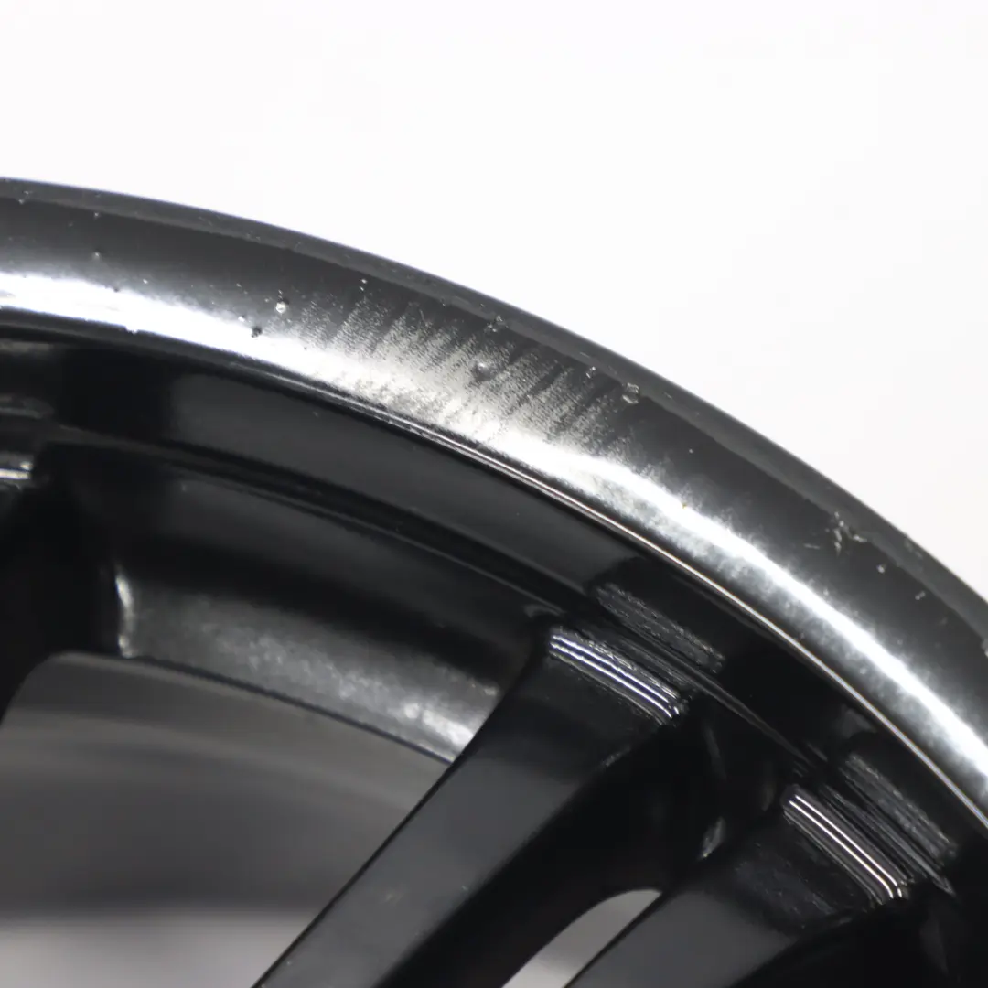 BMW E46 M3 Black Front Alloy Wheel 18" 8J ET:47 M Double Spoke 67 - SKU 2229950-3 - Part number 2229950