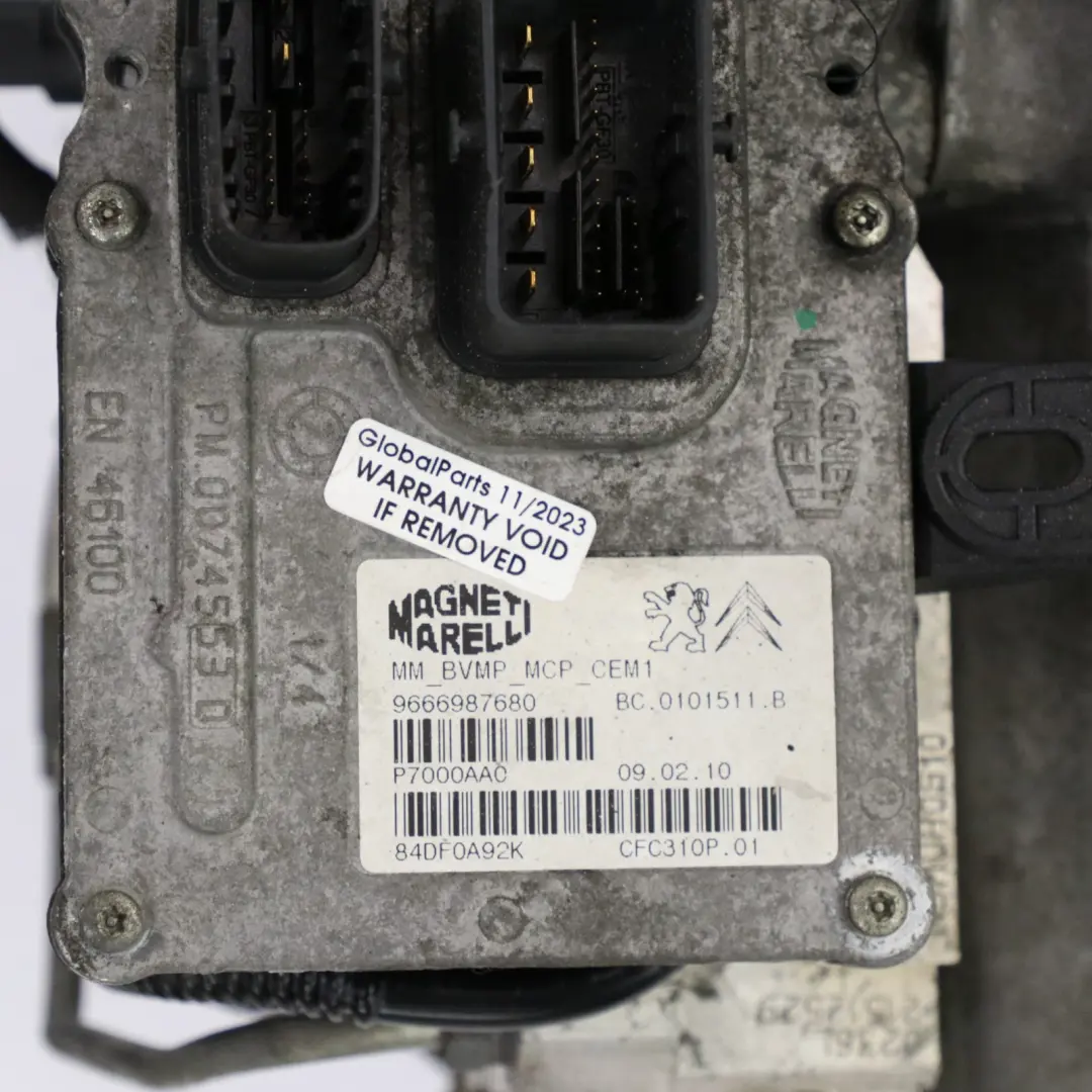  Cambio Semi Automatico Peugeot 3008 1.6 HDi 9666987680 GARANZIA - SKU 223179 - Numero di parte 223179