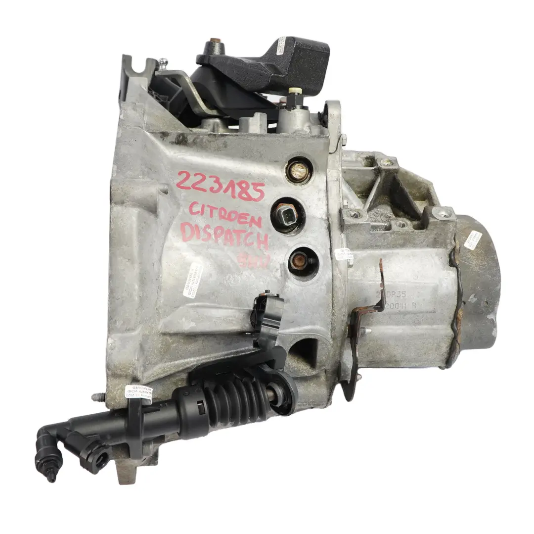 Citroen Jumpy 1.6 HDi 9HU DV6UTED4 Caja cambios manual GARANTÍA para con número de pieza 223185 Citroen Jumpy 1.6 HDi 9HU DV6UTED4 Caja cambios manual GARANTÍA - SKU 223185 - Número de pieza 223185