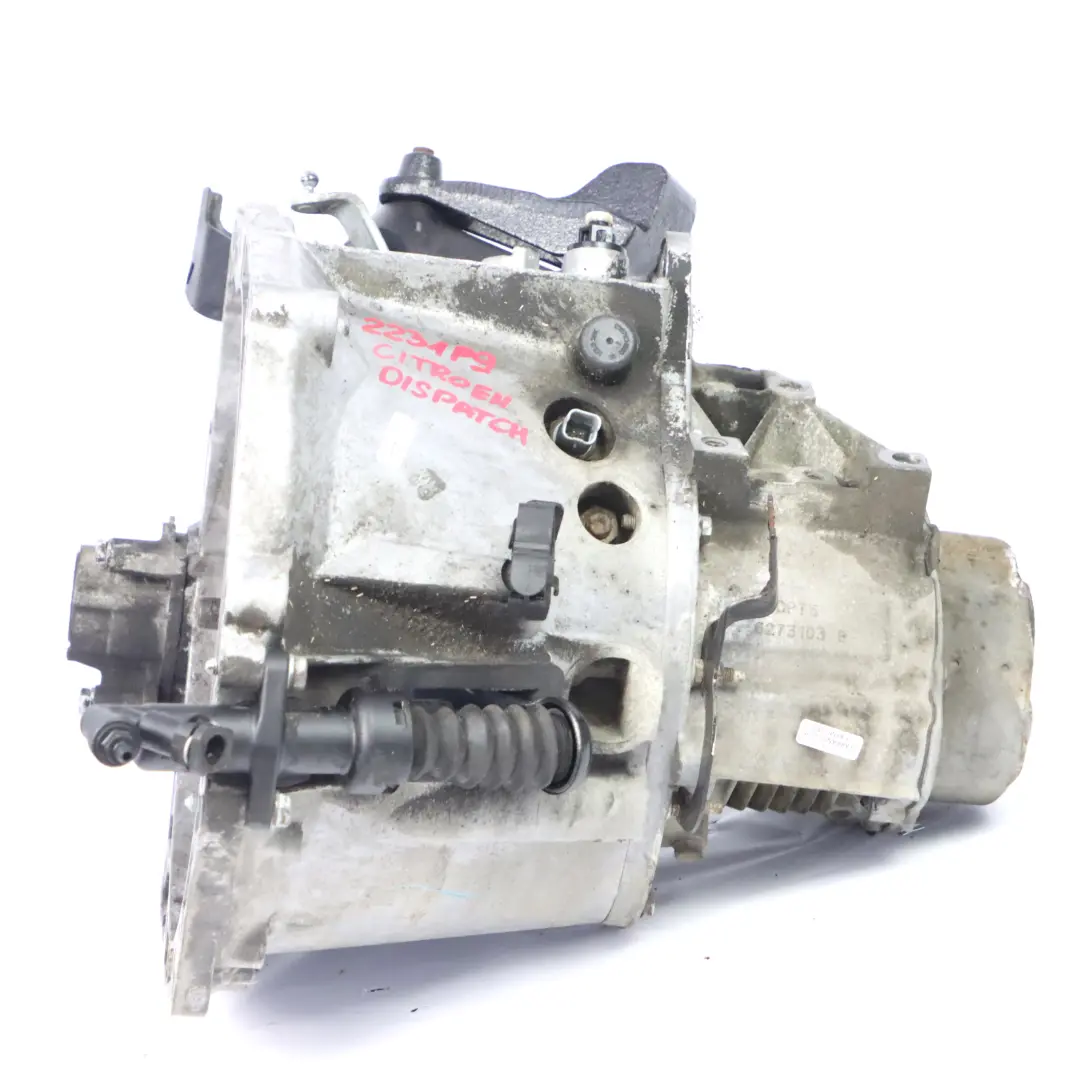  Citroen Jumpy III 9H07 9HM Caja cambios manual diesel DP75 GARANTIA - SKU 2231P9 - Número de pieza 2231P9