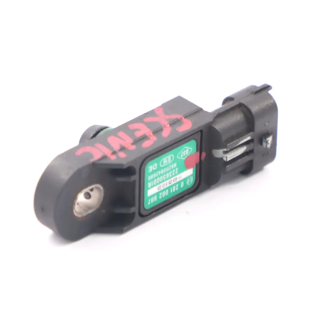 Capteur de pression Renault Clio Megane Scenic MAP Air Intake Sensor pour à propos du numéro de pièce 223650001R Capteur de pression Renault Clio Megane Scenic MAP Air Intake Sensor - SKU 223650001R - Numéro de pièce 223650001R