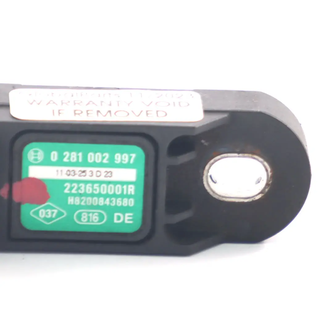 Capteur de pression Renault Clio Megane Scenic MAP Air Intake Sensor - SKU 223650001R - Numéro de pièce 223650001R
