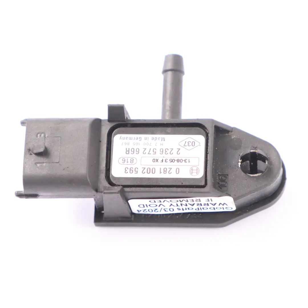 Manifold Air Pressure MAP Sensor to Renault Trafic with Part number 223657266R Renault Trafic Manifold Air Pressure MAP Sensor - SKU 223657266R - Part number 223657266R