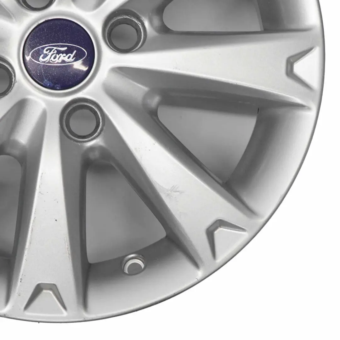 Silberne Leichtmetallfelge 15" 6J ET:47,5 7-Loch 8V21-1007-GA Ford Fiesta MK7 - SKU 2237332-1 - Teilenummer 2237332