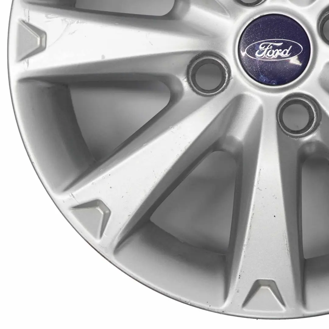 Ford Fiesta MK7 Jante Alliage Argent 15" 6J ET:47,5 7 trous 8V21-1007-GA - SKU 2237332-1 - Numéro de pièce 2237332