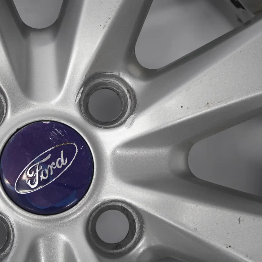 Ford Fiesta MK7 Silver Alloy Wheel Rim 15" 6J ET:47,5 7-Hole 8V21-1007-GA - SKU 2237332-2 - Part number 2237332