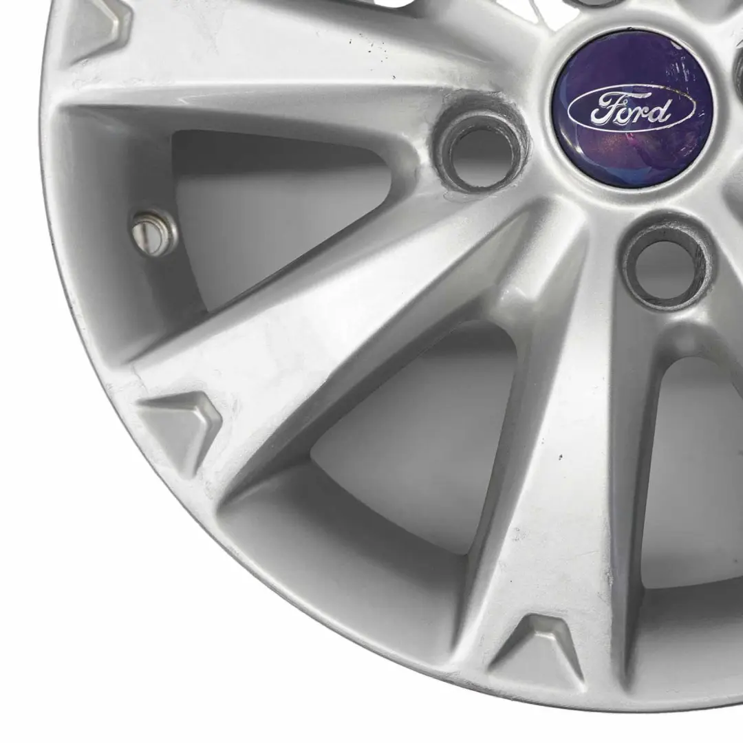 Ford Fiesta MK7 Silver Alloy Wheel Rim 15" 6J ET:47,5 7-Hole 8V21-1007-GA - SKU 2237332-2 - Part number 2237332