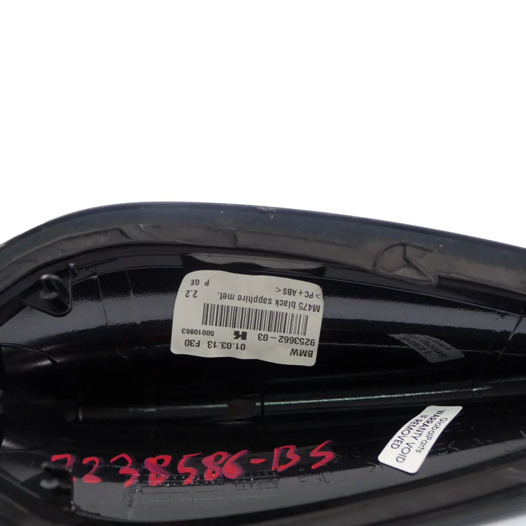 BMW F22 F30 F32 Rekin Obudowa Anteny Black Sapphire Czarna 9253662 - SKU 2238586-BS - Numer Części 2238586
