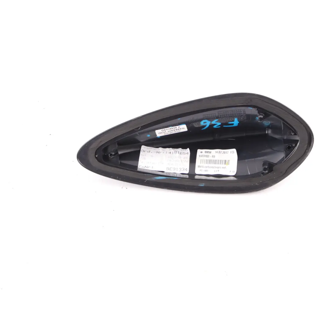 BMW F22 F30 F32 Roof Antenna Shark Fin Trim Cover Carbonschwarz Black 9323182 - SKU 2238586-CAR - Part number 2238586