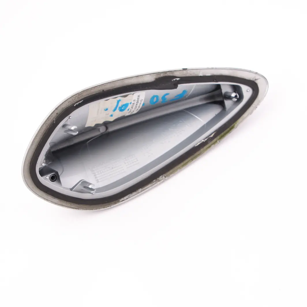 Roof Antenna BMW F22 F30 F32 Shark Fin Trim Cover Glacier Silver Metallic A83 to with Part number 2238586 Roof Antenna BMW F22 F30 F32 Shark Fin Trim Cover Glacier Silver Metallic A83 - SKU 2238586-GSB1 - Part number 2238586