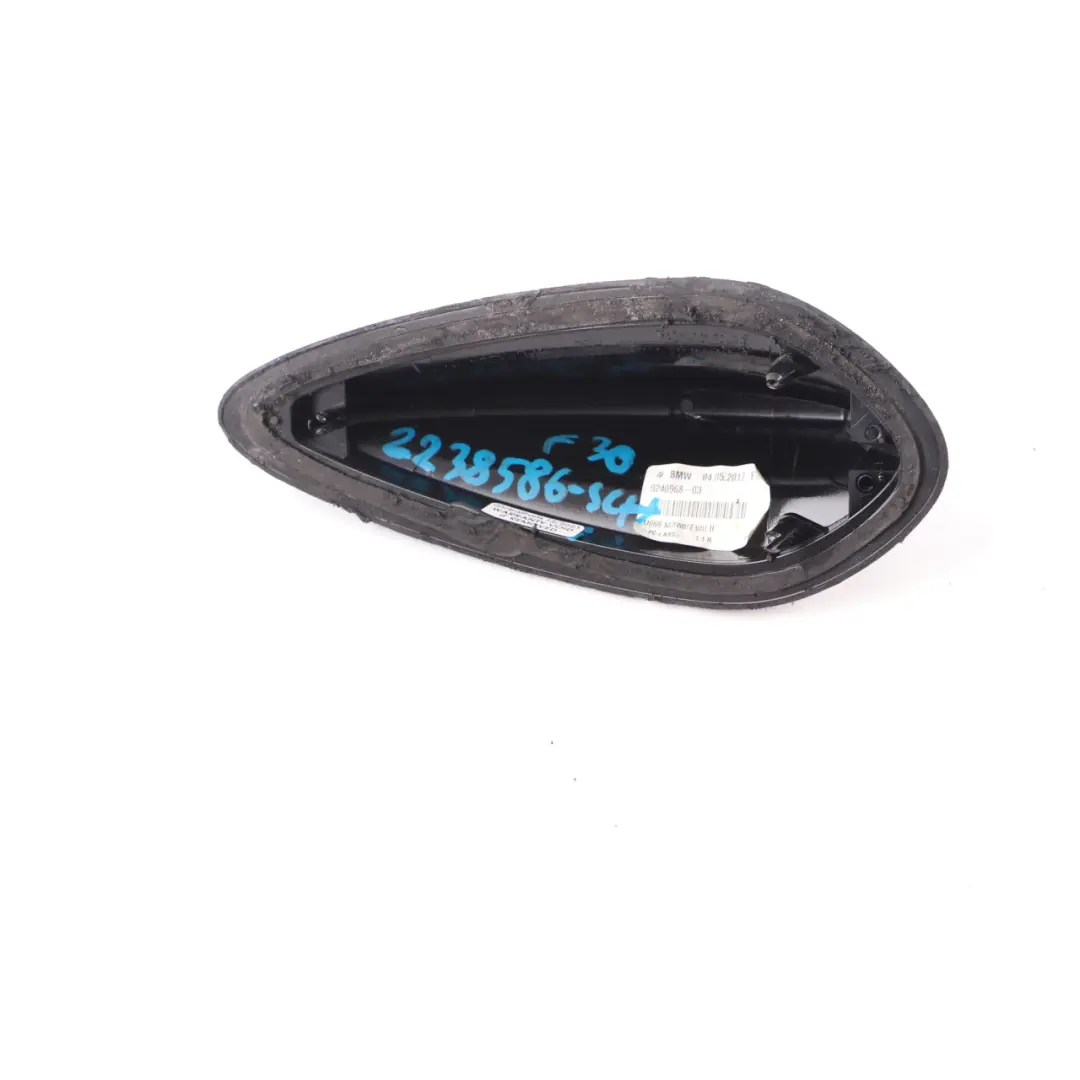 Carcasa Antena Techo BMW F22 F30 F32 Shark Fin Cover Schwarz Black 2-668 9240968 para con número de pieza 2238586 Carcasa Antena Techo BMW F22 F30 F32 Shark Fin Cover Schwarz Black 2-668 9240968 - SKU 2238586-SCH - Número de pieza 2238586