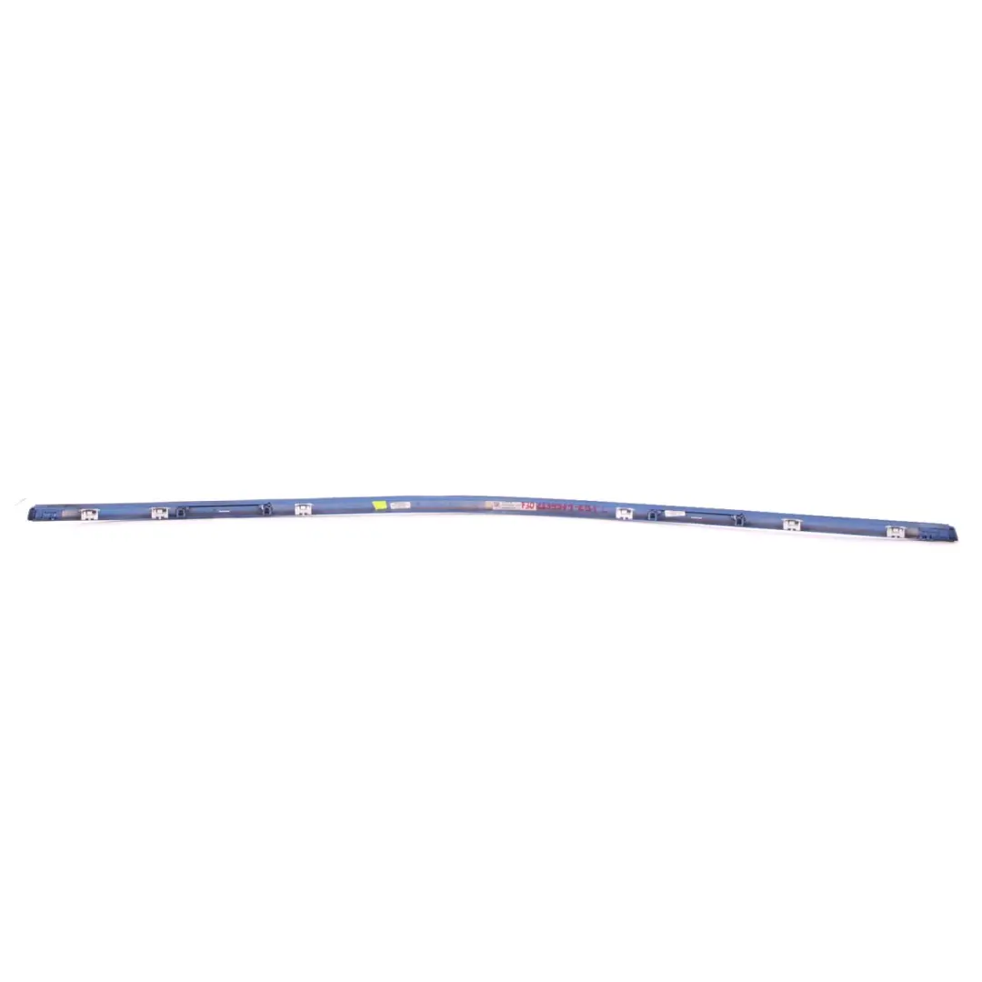 BMW 3 F30 a Gauche Moulage Toit Dachprofilleiste Performance Bleu Estoril - B45 - SKU 2239971-EB - Numéro de pièce 2239971