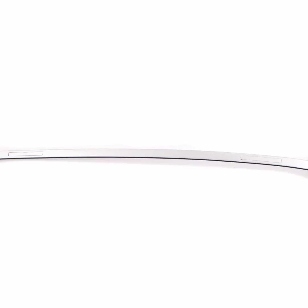 Techo Moldura Barandilla Canalón Trim Izquierda Glaciar Plata Metálico para BMW F30 con número de pieza 2239971 BMW F30 Techo Moldura Barandilla Canalón Trim Izquierda Glaciar Plata Metálico - SKU 2239971-GSB - Número de pieza 2239971