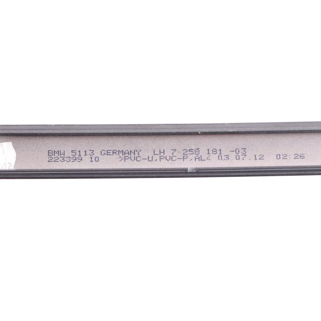 BMW F30 Roof Moulding Railing Gutter Trim Left N/S Mineralgrau Grey Metallic B39 - SKU 2239971-MG - Part number 2239973
