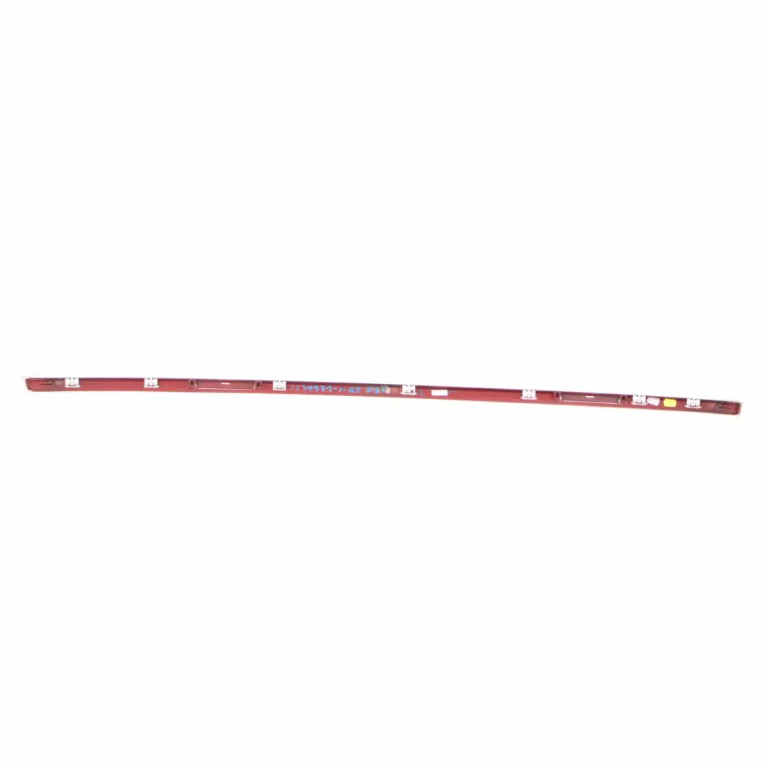 Roof Moulding Railing Trim Strip Left N/S Melbourne Rot Red - A75 to BMW F30 with Part number 2239971 BMW F30 Roof Moulding Railing Trim Strip Left N/S Melbourne Rot Red - A75 - SKU 2239971-MRT - Part number 2239971