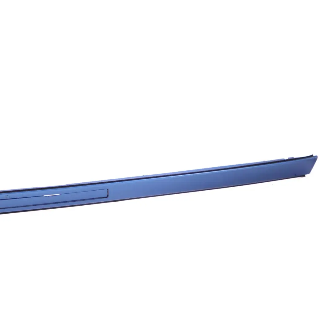 Roof Moulding Railing Gutter Trim Right O/S Estorilblau Blue - B45 to BMW 3 F30 with Part number 2239973 BMW 3 F30 Roof Moulding Railing Gutter Trim Right O/S Estorilblau Blue - B45 - SKU 2239973-EB - Part number 2239973