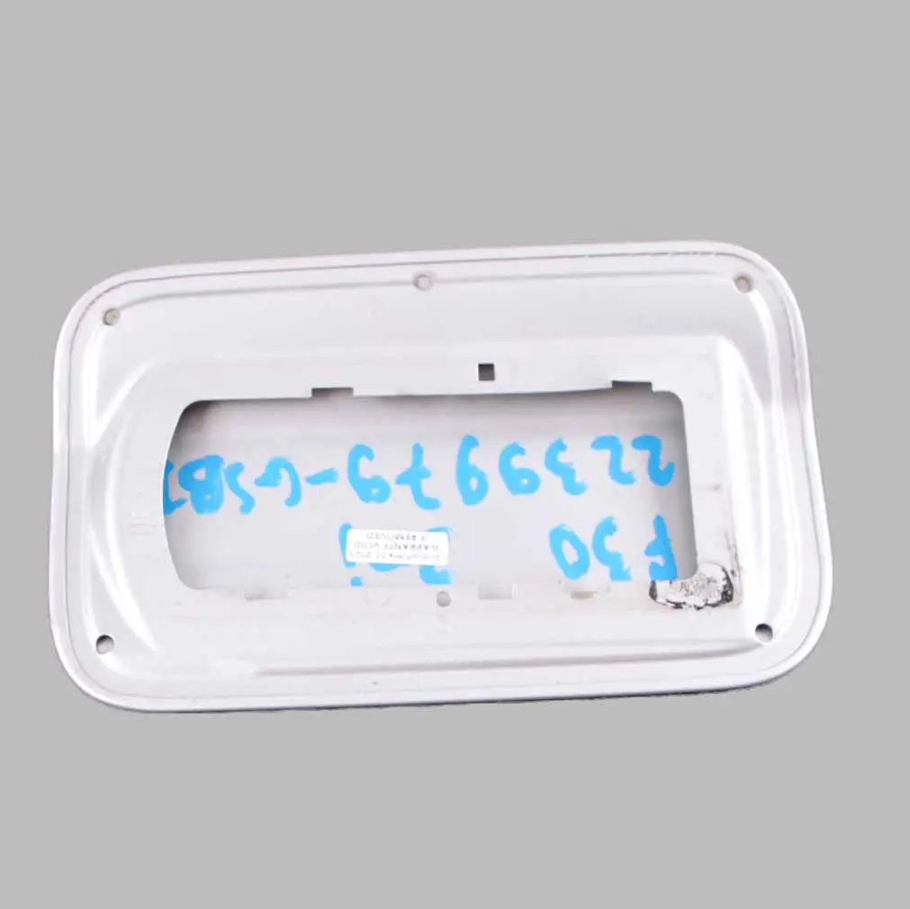 BMW F30 F80 M3 Fuel Cover Fill In Flap Cap Glacier Silver Metallic - A83 - SKU 2239979-GSB1 - Part number 2239979