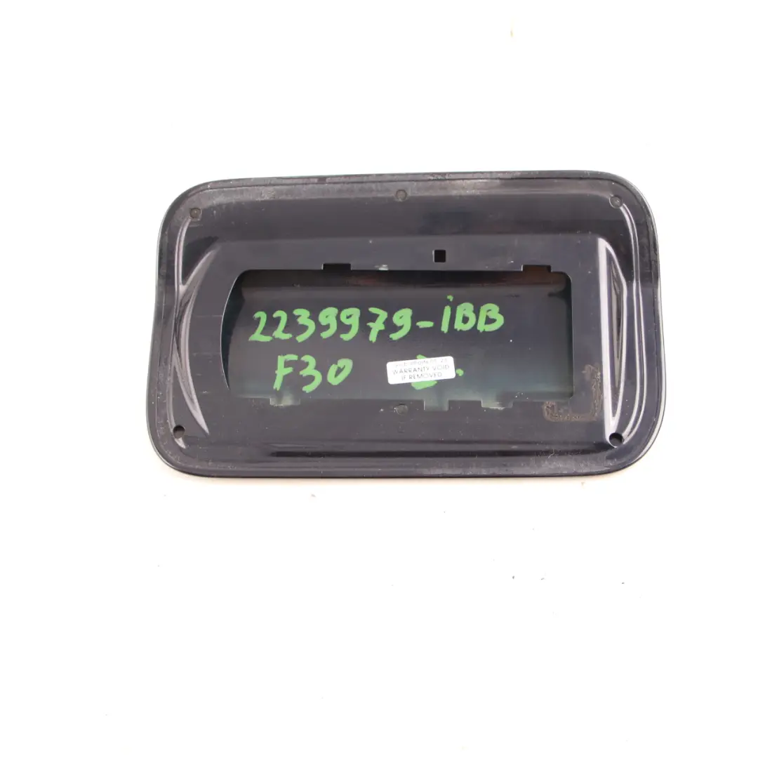 BMW F30 F80 M3 Tapa de llenado combustible Imperial Brillant Blue A89 - SKU 2239979-IBB - Número de pieza 2239979