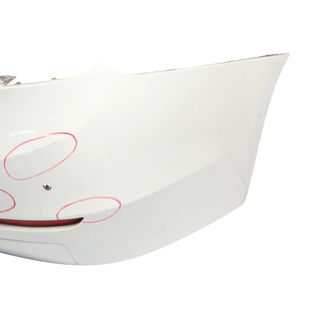 Bumper BMW F30 Saloon Trim Panel PDC Alpinweiss Alpine White - 300 to Rear with Part number 2239981 Rear Bumper BMW F30 Saloon Trim Panel PDC Alpinweiss Alpine White - 300 - SKU 2239981-AW2 - Part number 2239981