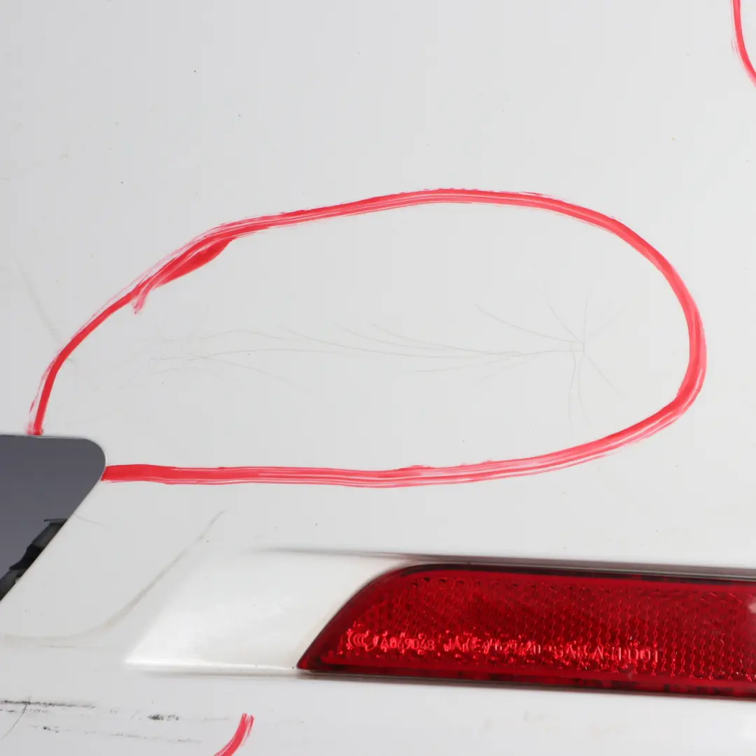 Rear Bumper BMW F30 Saloon Trim Panel PDC Alpinweiss Alpine White - 300 - SKU 2239981-AW2 - Part number 2239981