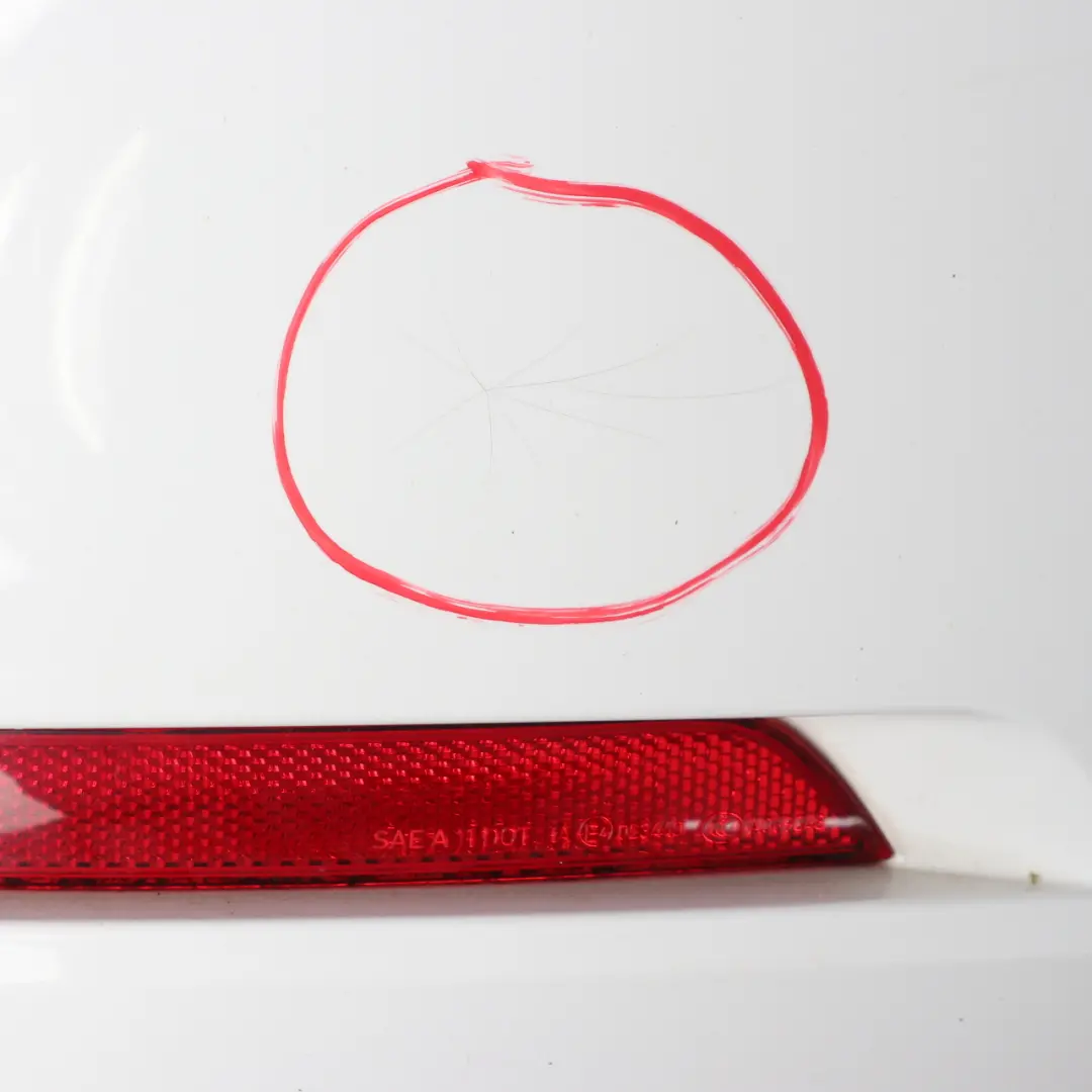 Rear Bumper BMW F30 Saloon Trim Panel PDC Alpinweiss Alpine White - 300 - SKU 2239981-AW2 - Part number 2239981