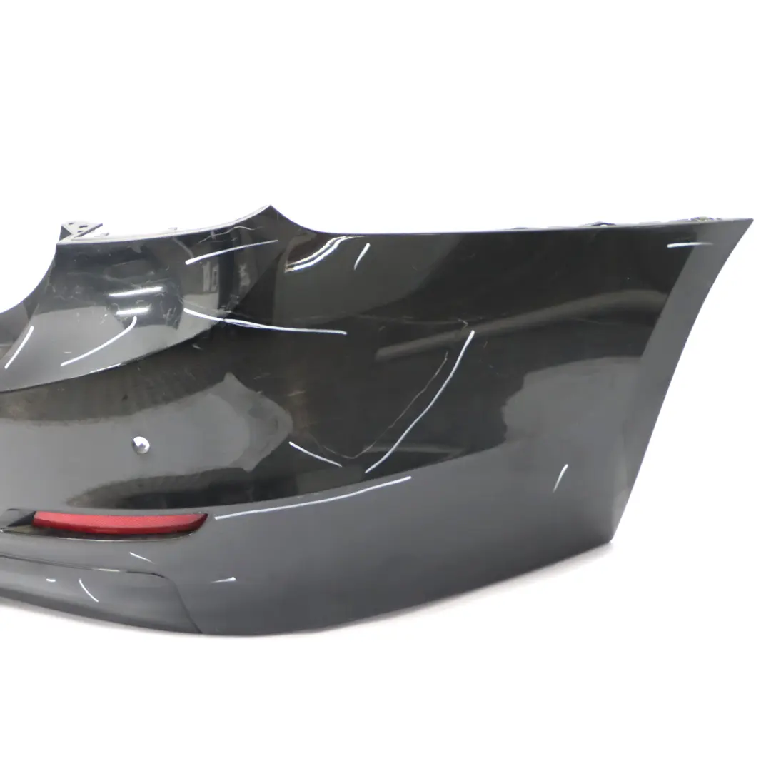 Bumper Trim Panel PDC Black Sapphire Metallic - 475 to BMW F30 Rear with Part number 2239981 BMW F30 Rear Bumper Trim Panel PDC Black Sapphire Metallic - 475 - SKU 2239981-BS - Part number 2239981