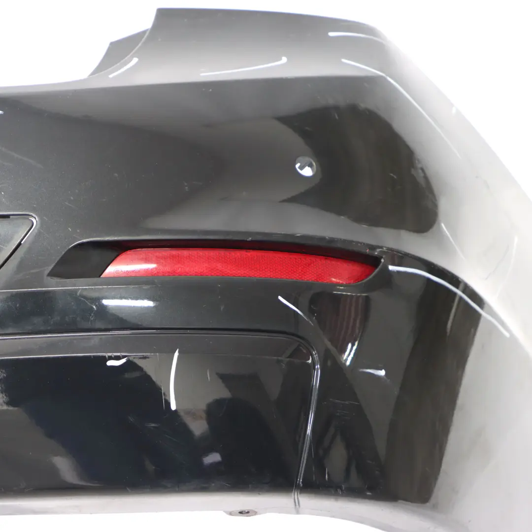 Bumper Trim Panel PDC Black Sapphire Metallic - 475 to BMW F30 Rear with Part number 2239981 BMW F30 Rear Bumper Trim Panel PDC Black Sapphire Metallic - 475 - SKU 2239981-BS - Part number 2239981