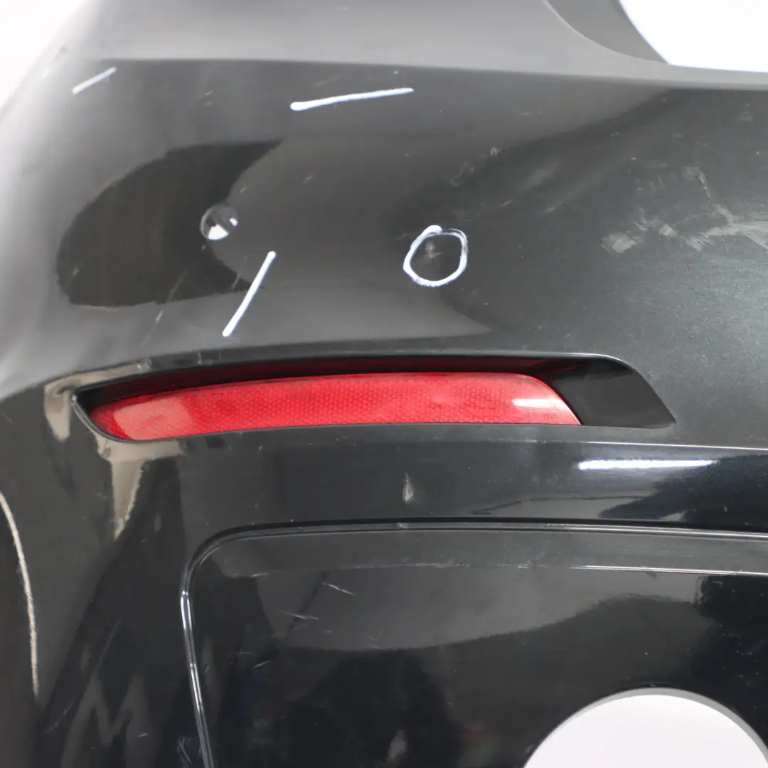 BMW F30 Rear Bumper Trim Panel PDC Black Sapphire Metallic - 475 - SKU 2239981-BS - Part number 2239981