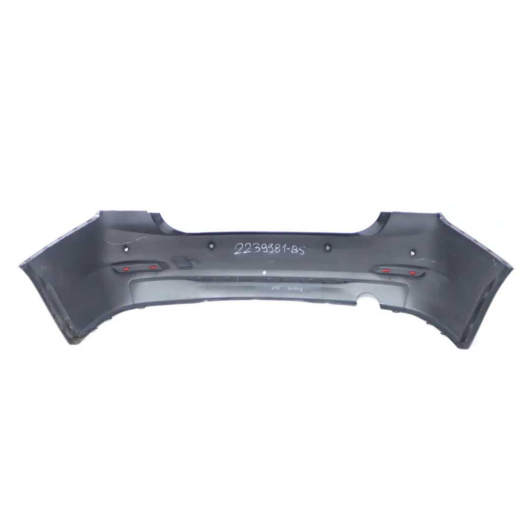 Bumper Trim Panel PDC Black Sapphire Metallic - 475 to BMW F30 Rear with Part number 2239981 BMW F30 Rear Bumper Trim Panel PDC Black Sapphire Metallic - 475 - SKU 2239981-BS - Part number 2239981