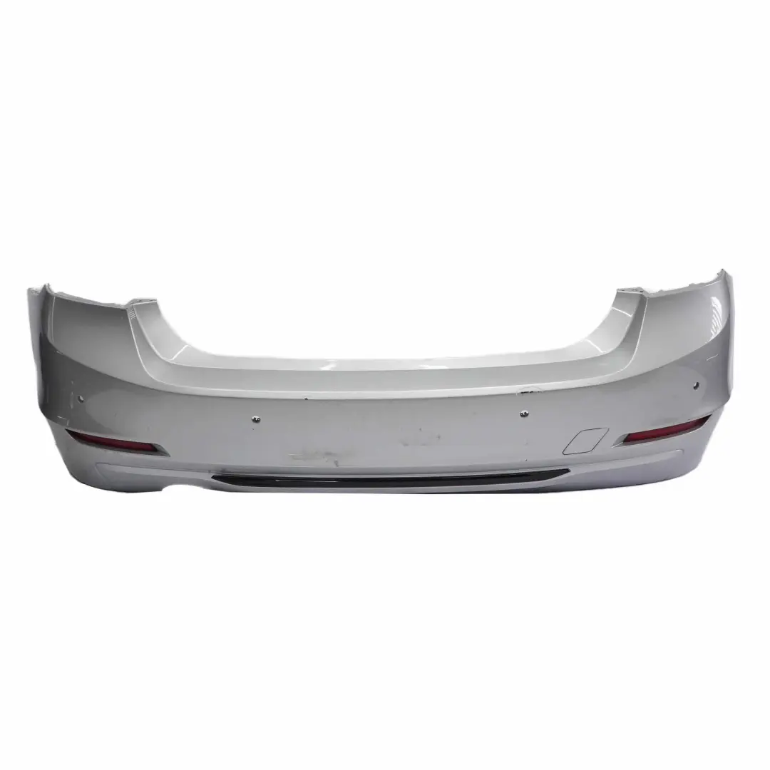 Bumper Trim Panel Covering PDC Glacier Silver Metallic - A83 to BMW F30 Rear with Part number 2239981 BMW F30 Rear Bumper Trim Panel Covering PDC Glacier Silver Metallic - A83 - SKU 2239981-GSB - Part number 2239981