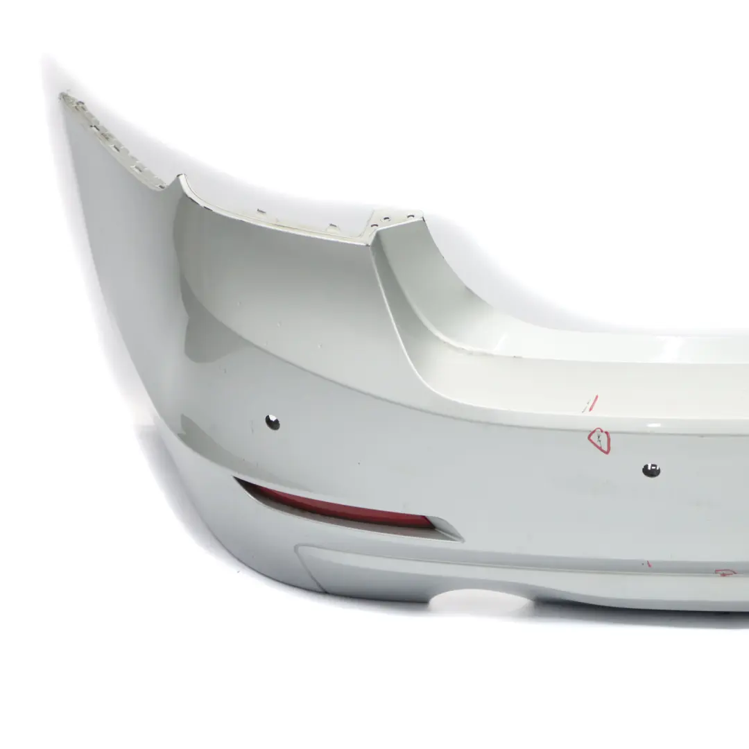 Bumper Trim Panel Covering PDC Glacier Silver Metallic - A83 to BMW F30 Rear with Part number 2239981 BMW F30 Rear Bumper Trim Panel Covering PDC Glacier Silver Metallic - A83 - SKU 2239981-GSB1 - Part number 2239981