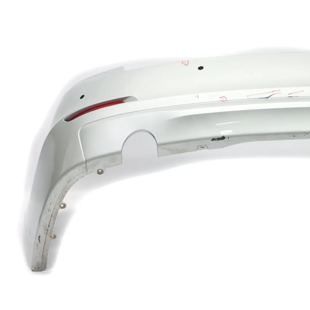 Bumper Trim Panel Covering PDC Glacier Silver Metallic - A83 to BMW F30 Rear with Part number 2239981 BMW F30 Rear Bumper Trim Panel Covering PDC Glacier Silver Metallic - A83 - SKU 2239981-GSB1 - Part number 2239981