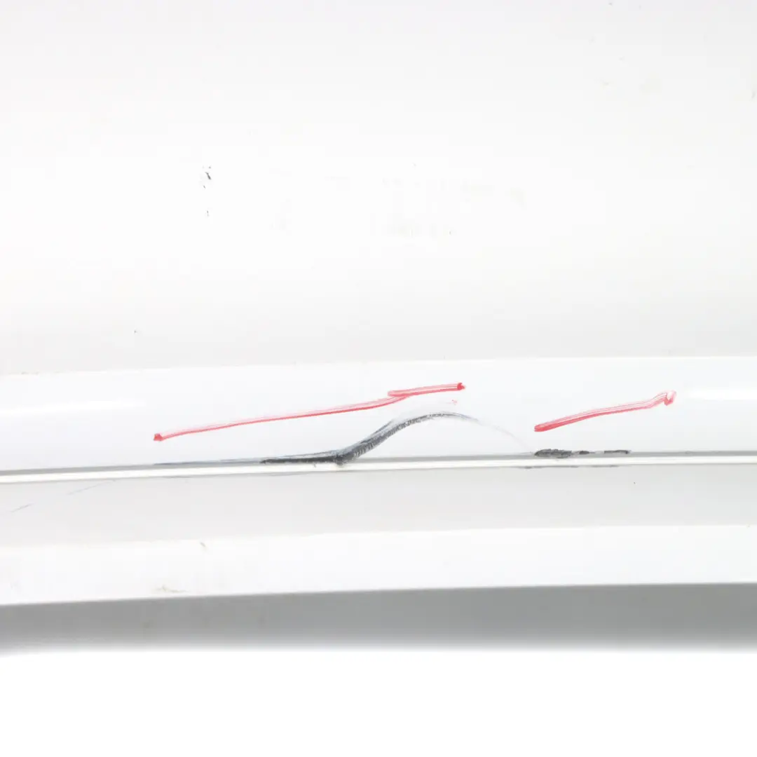 BMW F30 Rear Bumper Trim Panel Covering PDC Glacier Silver Metallic - A83 - SKU 2239981-GSB1 - Part number 2239981