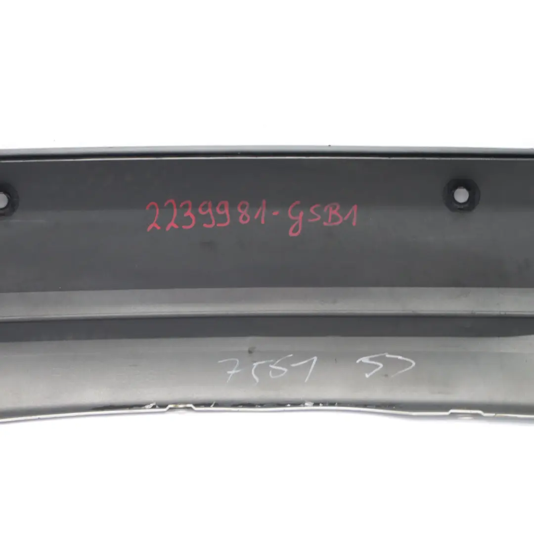 Bumper Trim Panel Covering PDC Glacier Silver Metallic - A83 to BMW F30 Rear with Part number 2239981 BMW F30 Rear Bumper Trim Panel Covering PDC Glacier Silver Metallic - A83 - SKU 2239981-GSB2 - Part number 2239981