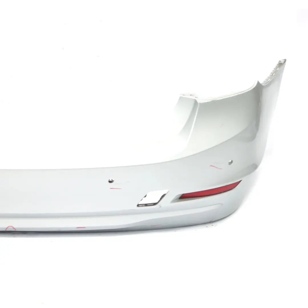 Bumper Trim Panel Covering PDC Glacier Silver Metallic - A83 to BMW F30 Rear with Part number 2239981 BMW F30 Rear Bumper Trim Panel Covering PDC Glacier Silver Metallic - A83 - SKU 2239981-GSB2 - Part number 2239981