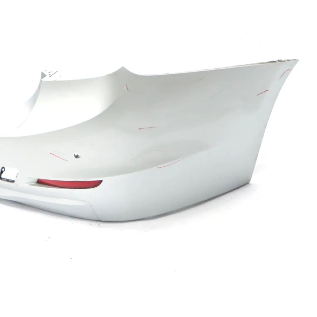 Bumper Trim Panel Covering PDC Glacier Silver Metallic - A83 to BMW F30 Rear with Part number 2239981 BMW F30 Rear Bumper Trim Panel Covering PDC Glacier Silver Metallic - A83 - SKU 2239981-GSB2 - Part number 2239981