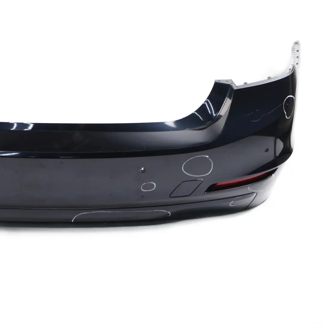 BMW F30 Rear Bumper Trim Panel Covering PDC Imperial Blue Metallic - A89 - SKU 2239981-IBB - Part number 2239981