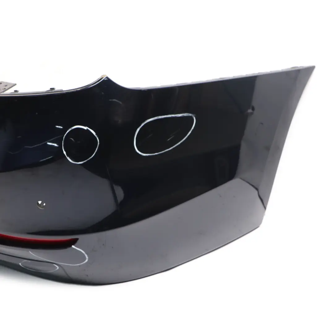 BMW F30 Rear Bumper Trim Panel Covering PDC Imperial Blue Metallic - A89 - SKU 2239981-IBB - Part number 2239981