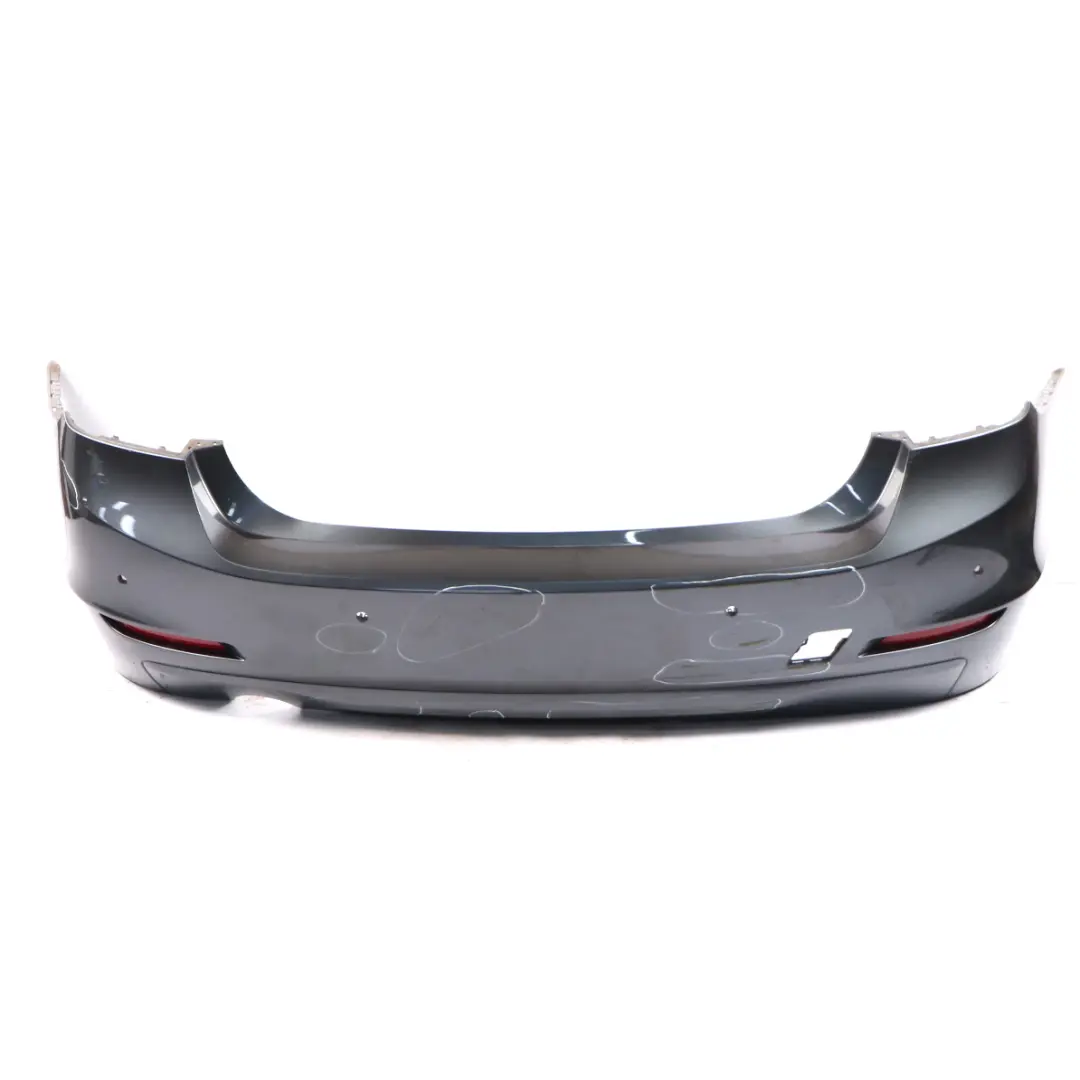 Bumper Rear Trim Panel PDC Saloon Mineralgrau Grey Metallic - B39 to BMW F30 with Part number 2239981 BMW F30 Bumper Rear Trim Panel PDC Saloon Mineralgrau Grey Metallic - B39 - SKU 2239981-MG - Part number 2239981