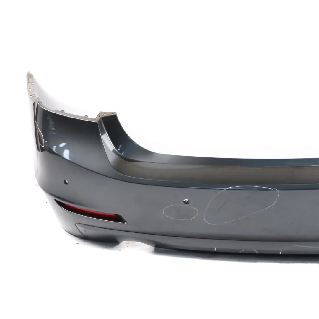 Bumper Rear Trim Panel PDC Saloon Mineralgrau Grey Metallic - B39 to BMW F30 with Part number 2239981 BMW F30 Bumper Rear Trim Panel PDC Saloon Mineralgrau Grey Metallic - B39 - SKU 2239981-MG - Part number 2239981