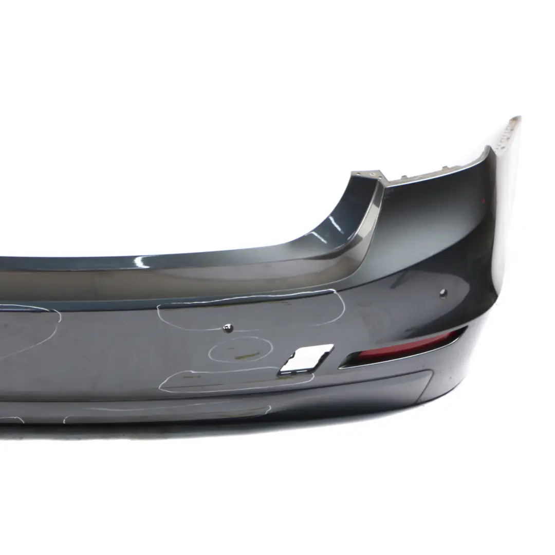 Bumper Rear Trim Panel PDC Saloon Mineralgrau Grey Metallic - B39 to BMW F30 with Part number 2239981 BMW F30 Bumper Rear Trim Panel PDC Saloon Mineralgrau Grey Metallic - B39 - SKU 2239981-MG - Part number 2239981