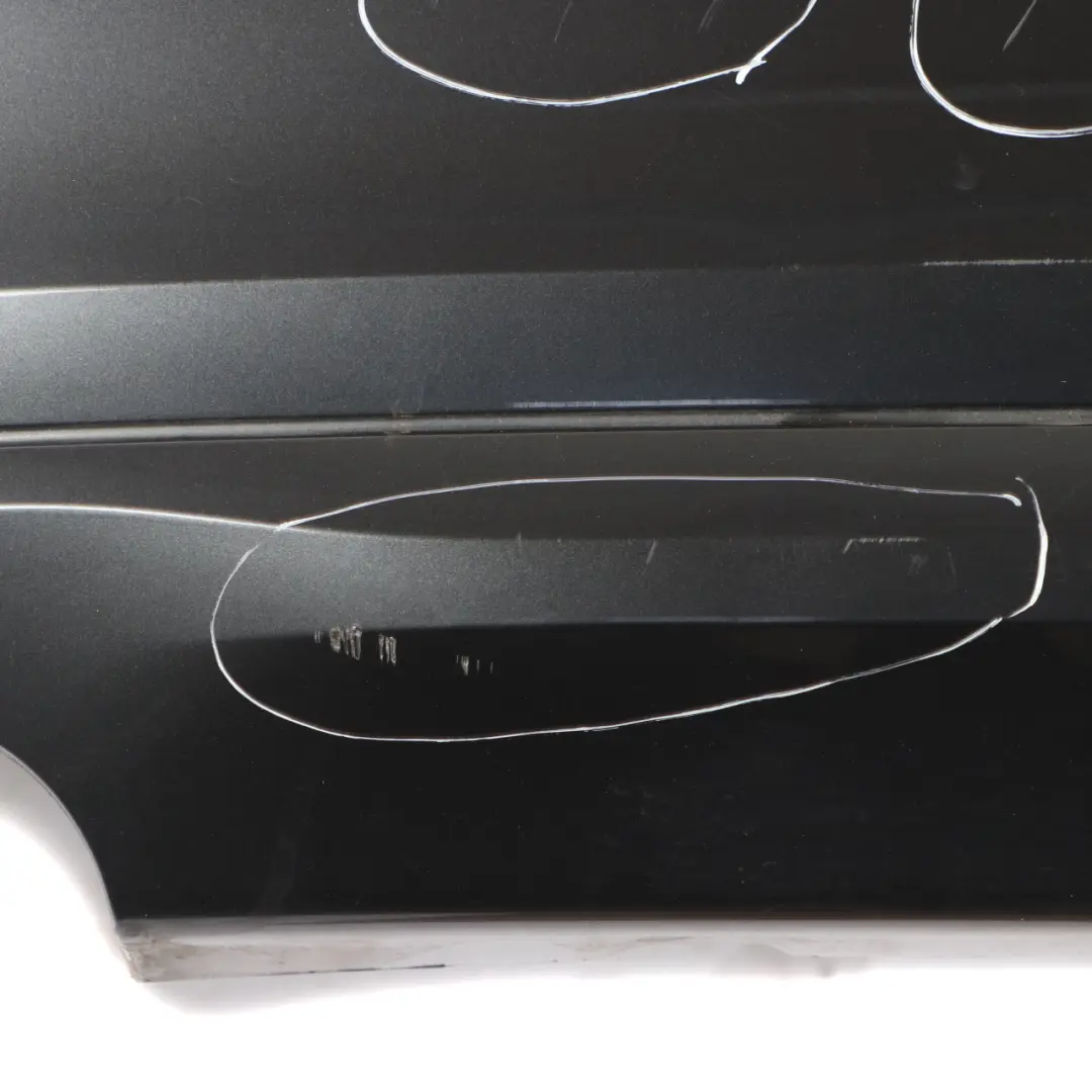 Bumper Rear Trim Panel PDC Saloon Mineralgrau Grey Metallic - B39 to BMW F30 with Part number 2239981 BMW F30 Bumper Rear Trim Panel PDC Saloon Mineralgrau Grey Metallic - B39 - SKU 2239981-MG - Part number 2239981