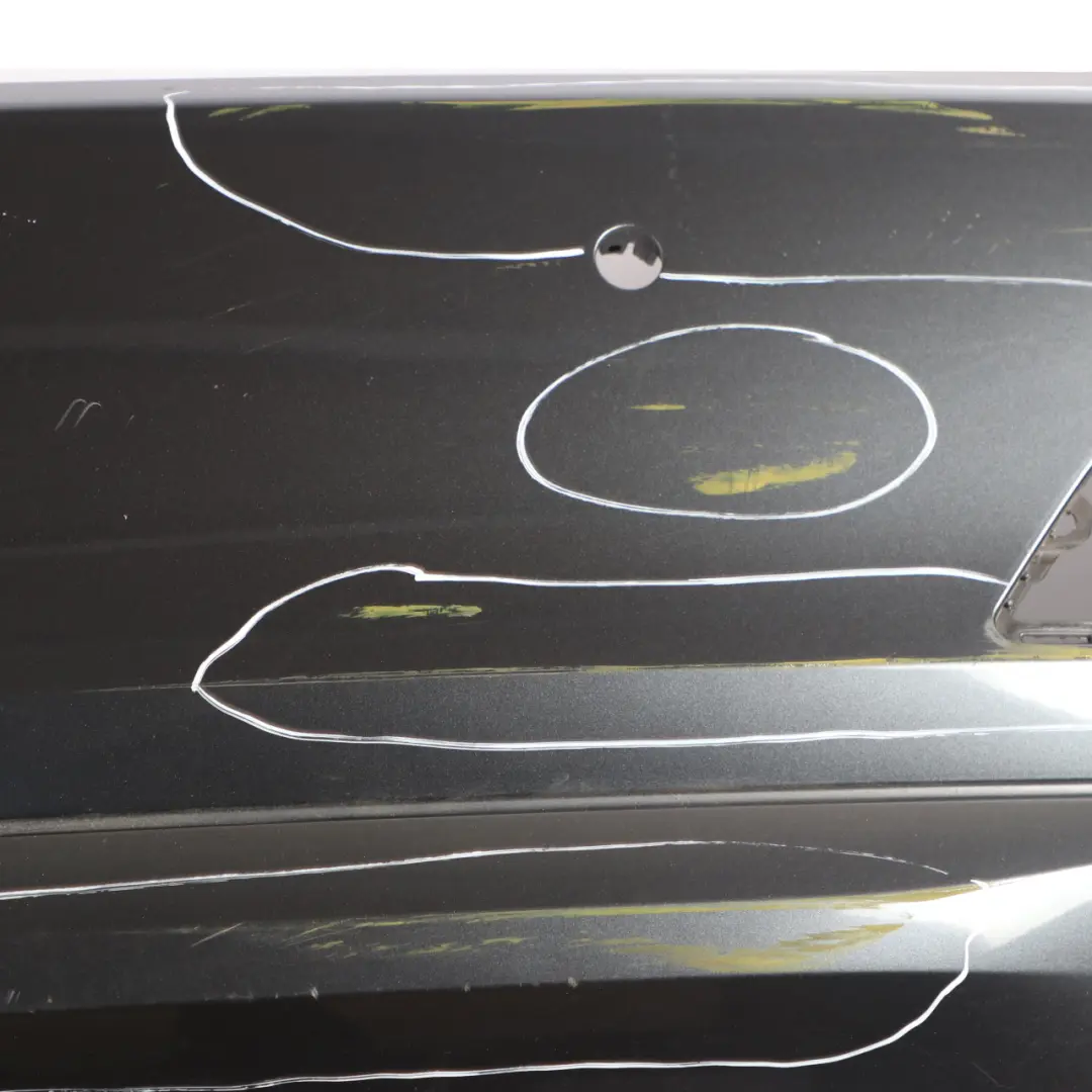 Bumper Rear Trim Panel PDC Saloon Mineralgrau Grey Metallic - B39 to BMW F30 with Part number 2239981 BMW F30 Bumper Rear Trim Panel PDC Saloon Mineralgrau Grey Metallic - B39 - SKU 2239981-MG - Part number 2239981