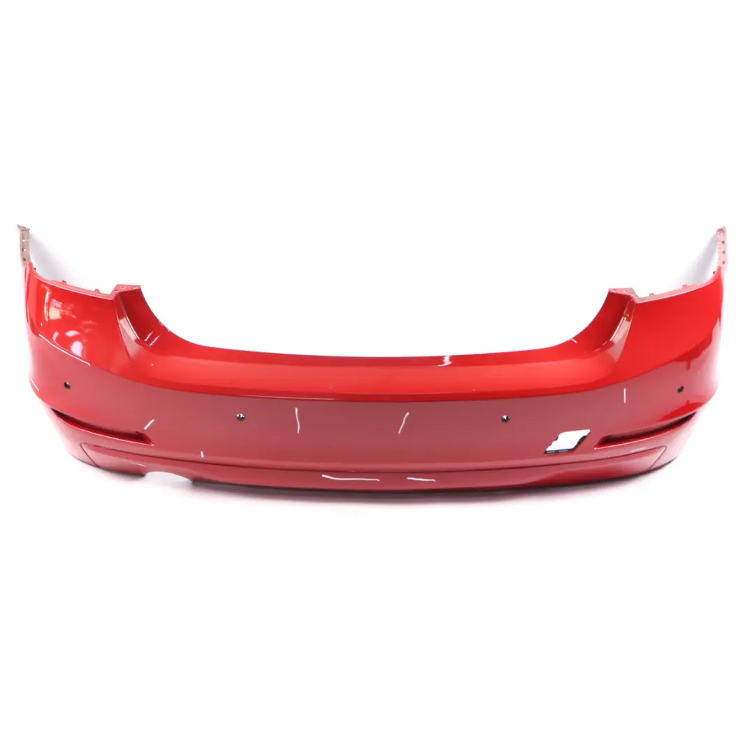 Bumper Trim Panel PDC Melbournerot Red Metallic - A75 to BMW F30 Saloon Rear with Part number 2239981 BMW F30 Saloon Rear Bumper Trim Panel PDC Melbournerot Red Metallic - A75 - SKU 2239981-MRT1 - Part number 2239981