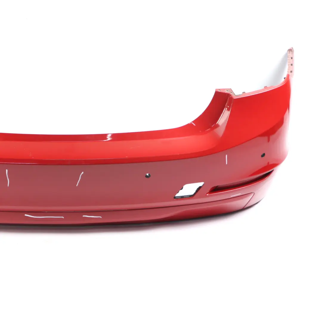 Bumper Trim Panel PDC Melbournerot Red Metallic - A75 to BMW F30 Saloon Rear with Part number 2239981 BMW F30 Saloon Rear Bumper Trim Panel PDC Melbournerot Red Metallic - A75 - SKU 2239981-MRT1 - Part number 2239981