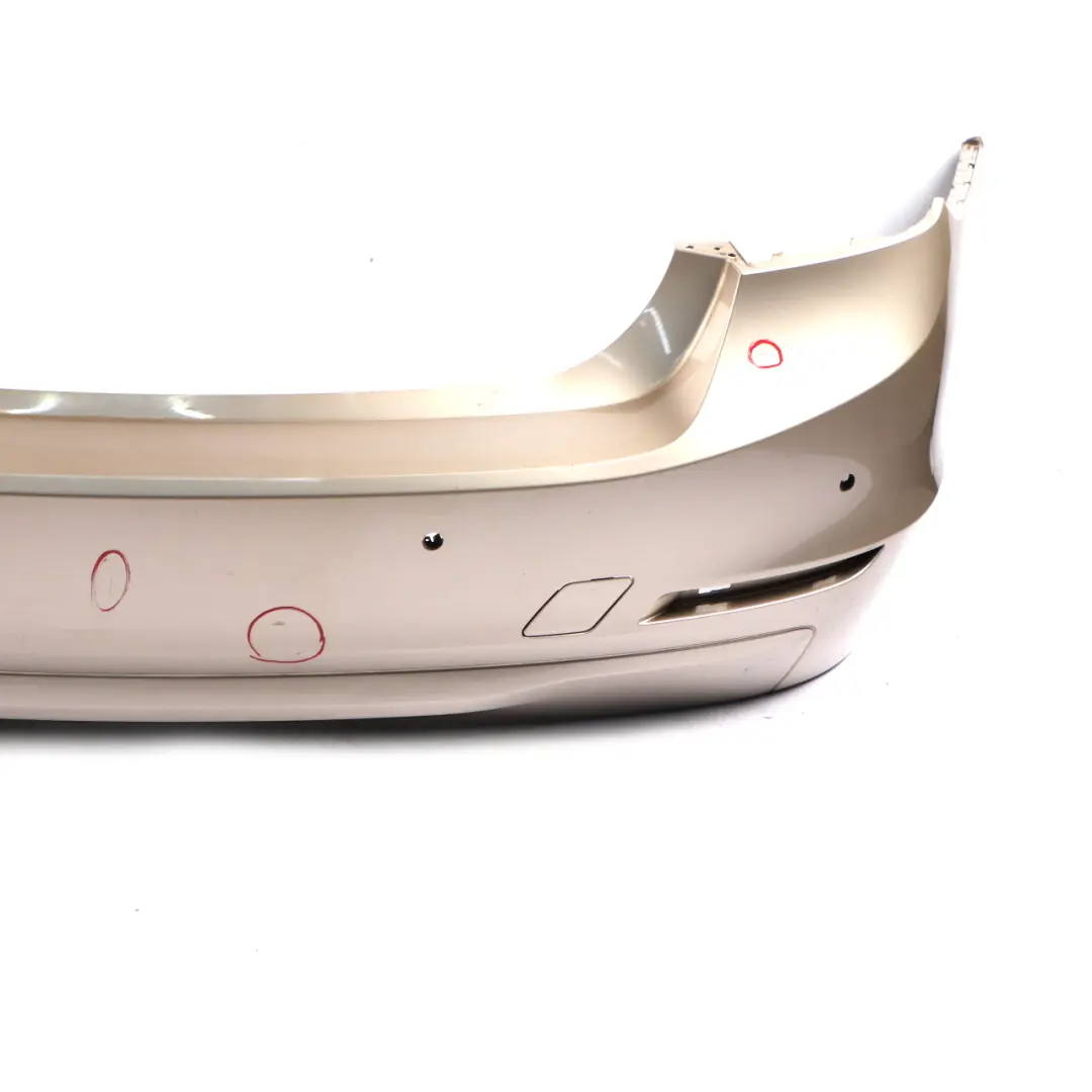Bumper Trim Panel Covering PDC Orion Silver Metallic - A92 to BMW F30 Rear with Part number 2239981 BMW F30 Rear Bumper Trim Panel Covering PDC Orion Silver Metallic - A92 - SKU 2239981-ORION - Part number 2239981