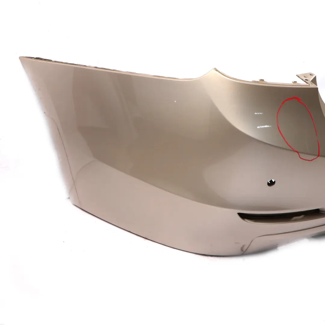 Bumper Trim Panel Covering PDC Orion Silver Metallic - A92 to BMW F30 Rear with Part number 2239981 BMW F30 Rear Bumper Trim Panel Covering PDC Orion Silver Metallic - A92 - SKU 2239981-ORION - Part number 2239981
